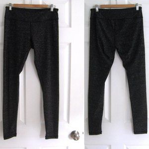 Zella Live In Leggings Black Space Dye Full Length Mid-Rise Size M